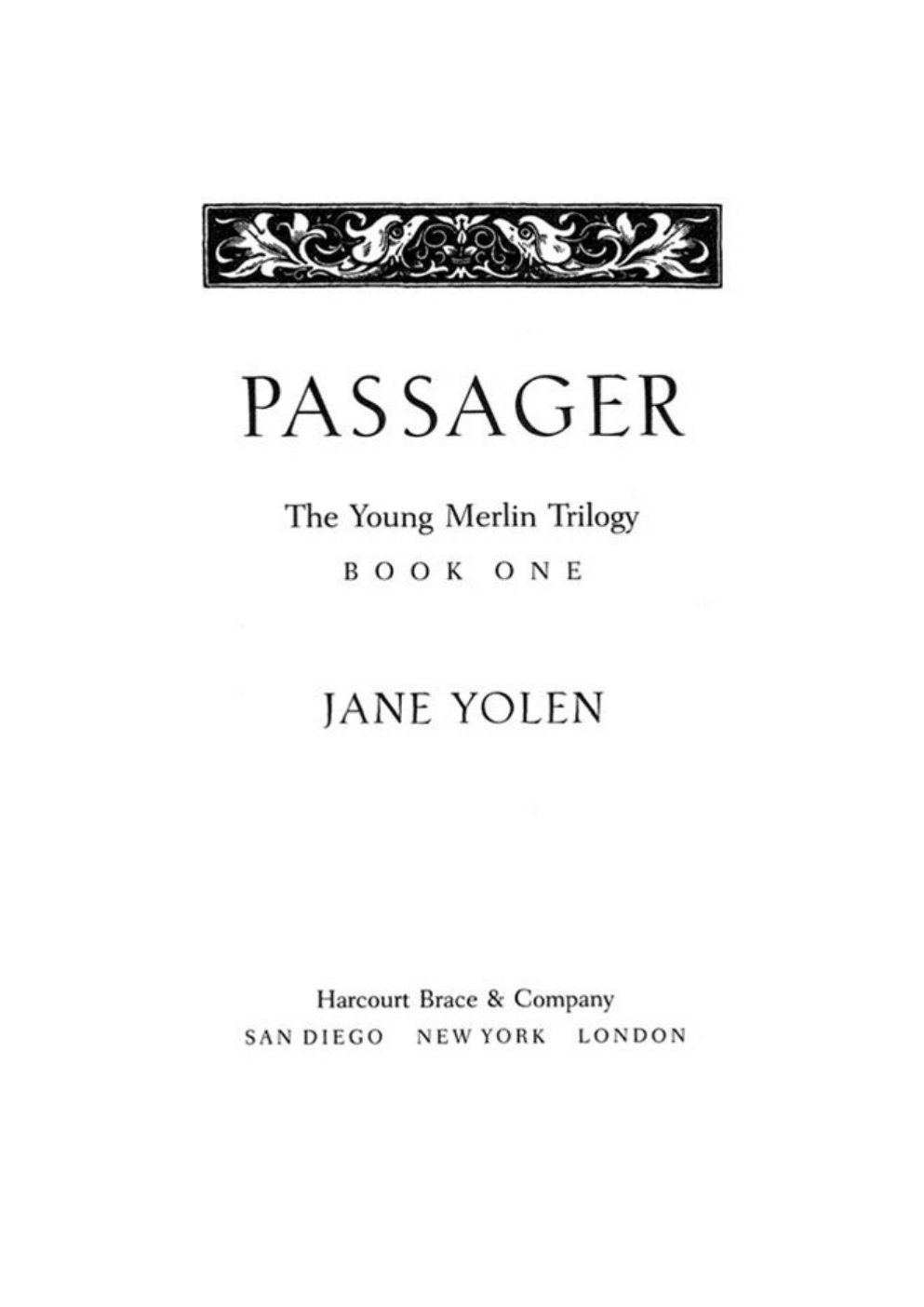 Cover of Passager