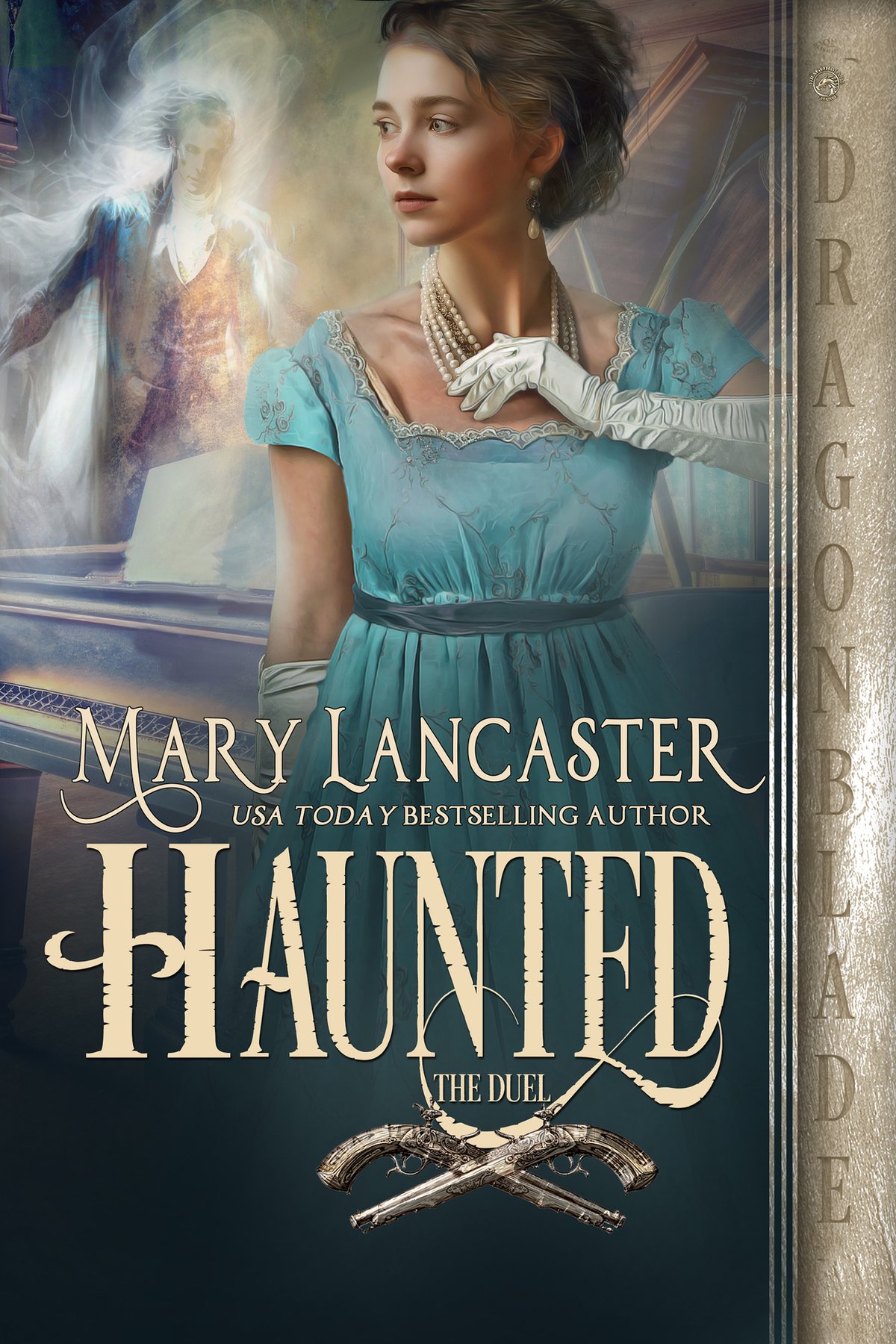Cover of Haunted- A Regency Historical Romance (2023)