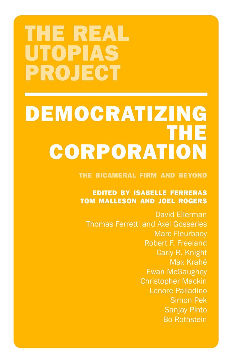 Cover of Democratizing the Corporation