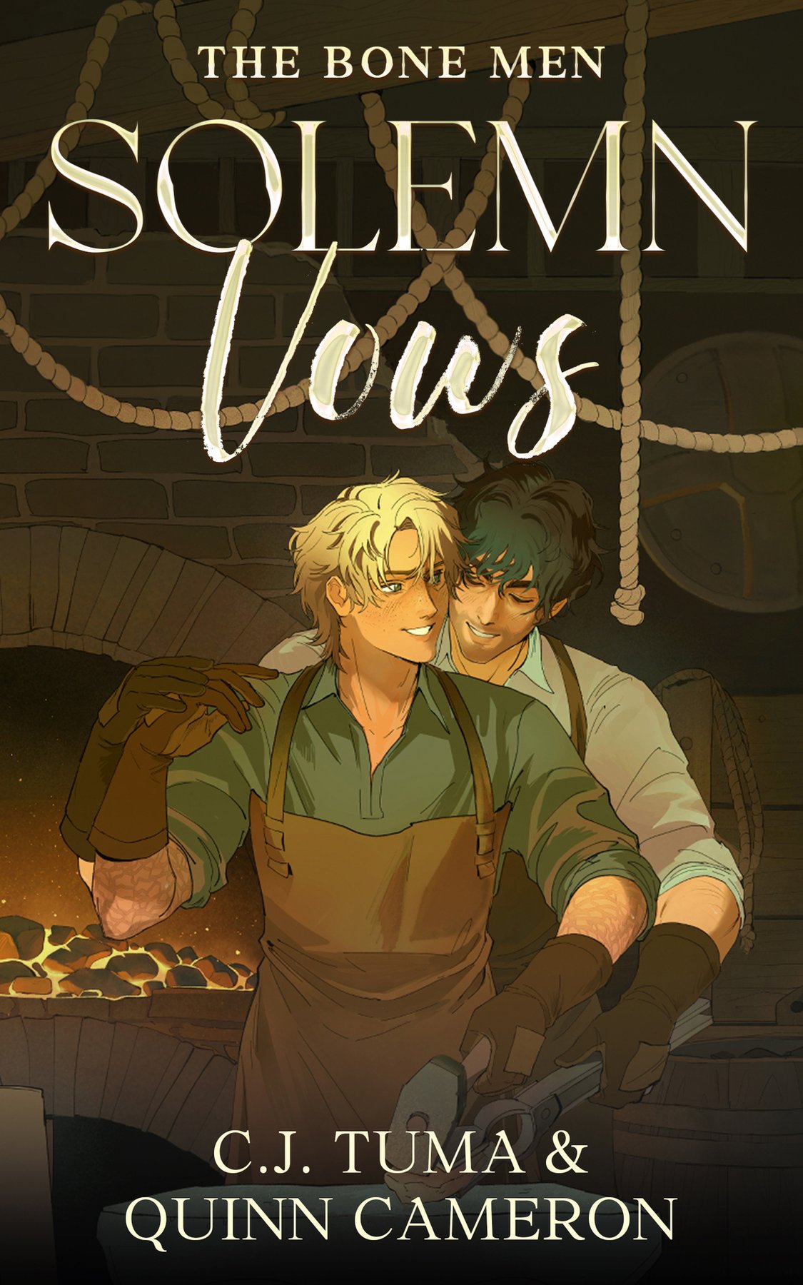 Cover of Solemn Vows (The Bone Men Book 2)