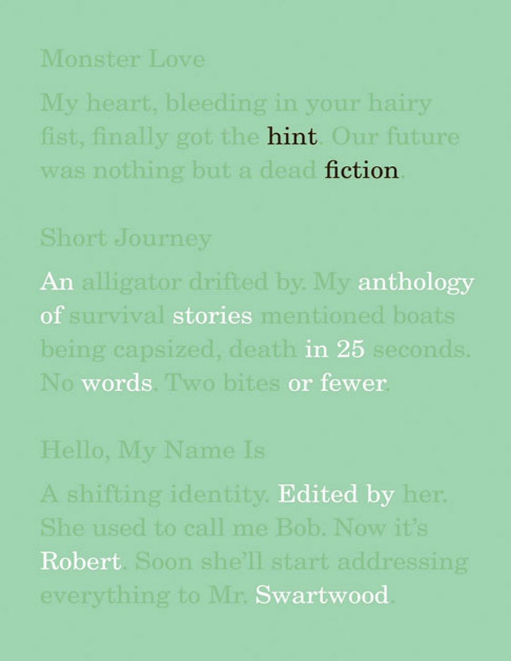 Cover of Hint Fiction (1989)