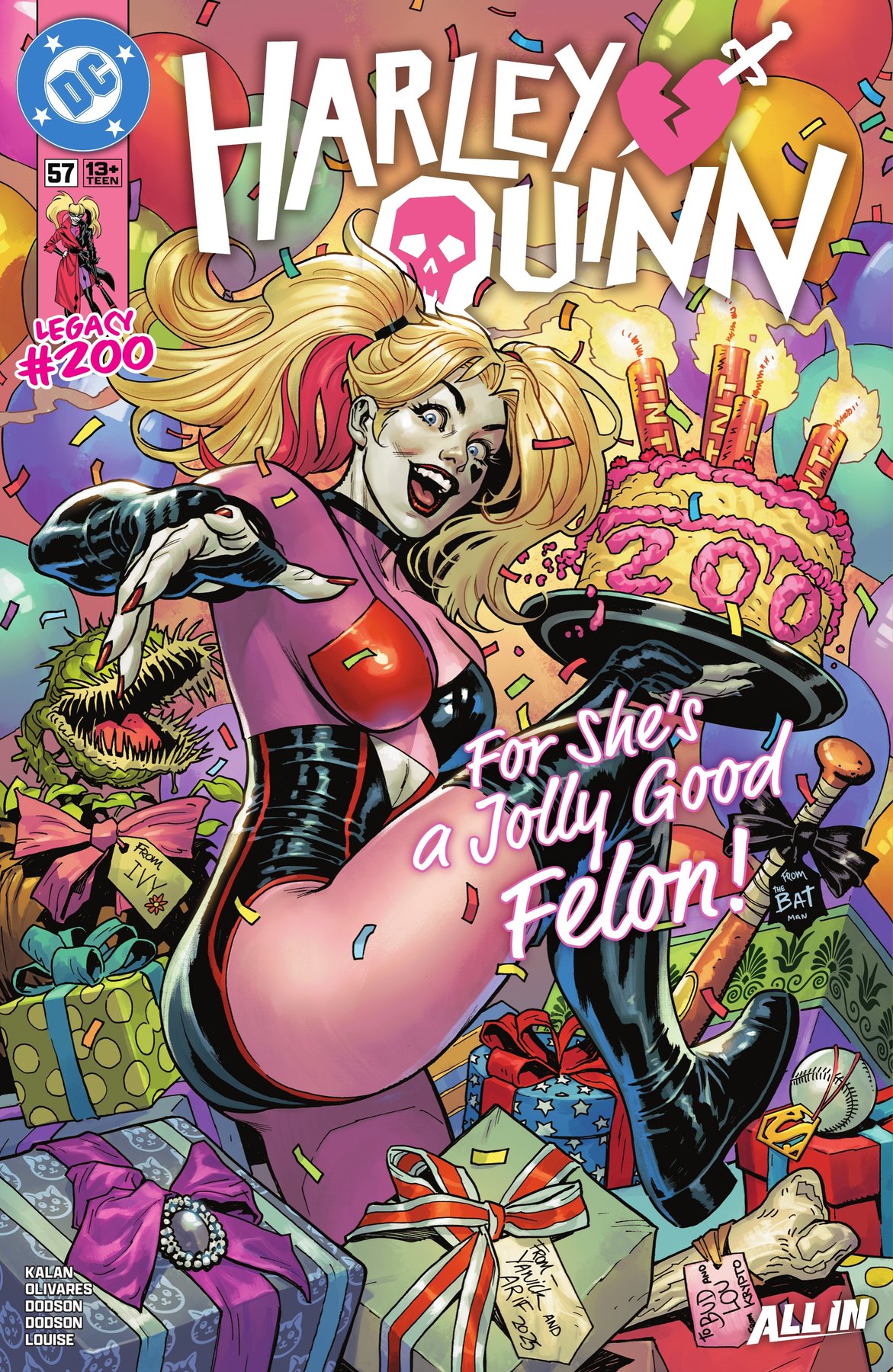 Cover of Harley Quinn #57