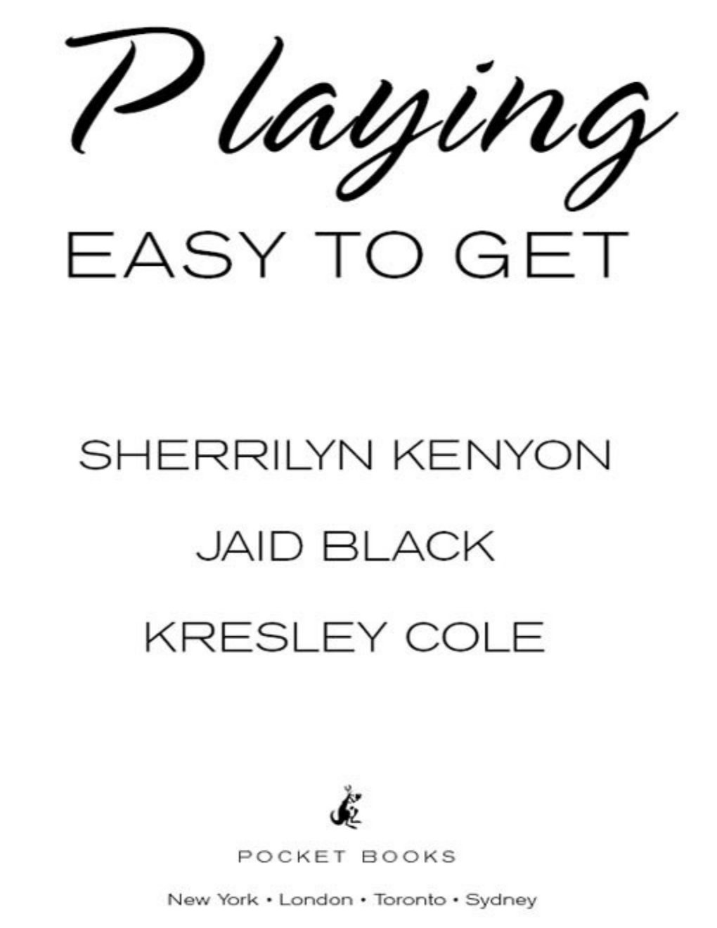 Cover of Playing Easy to Get