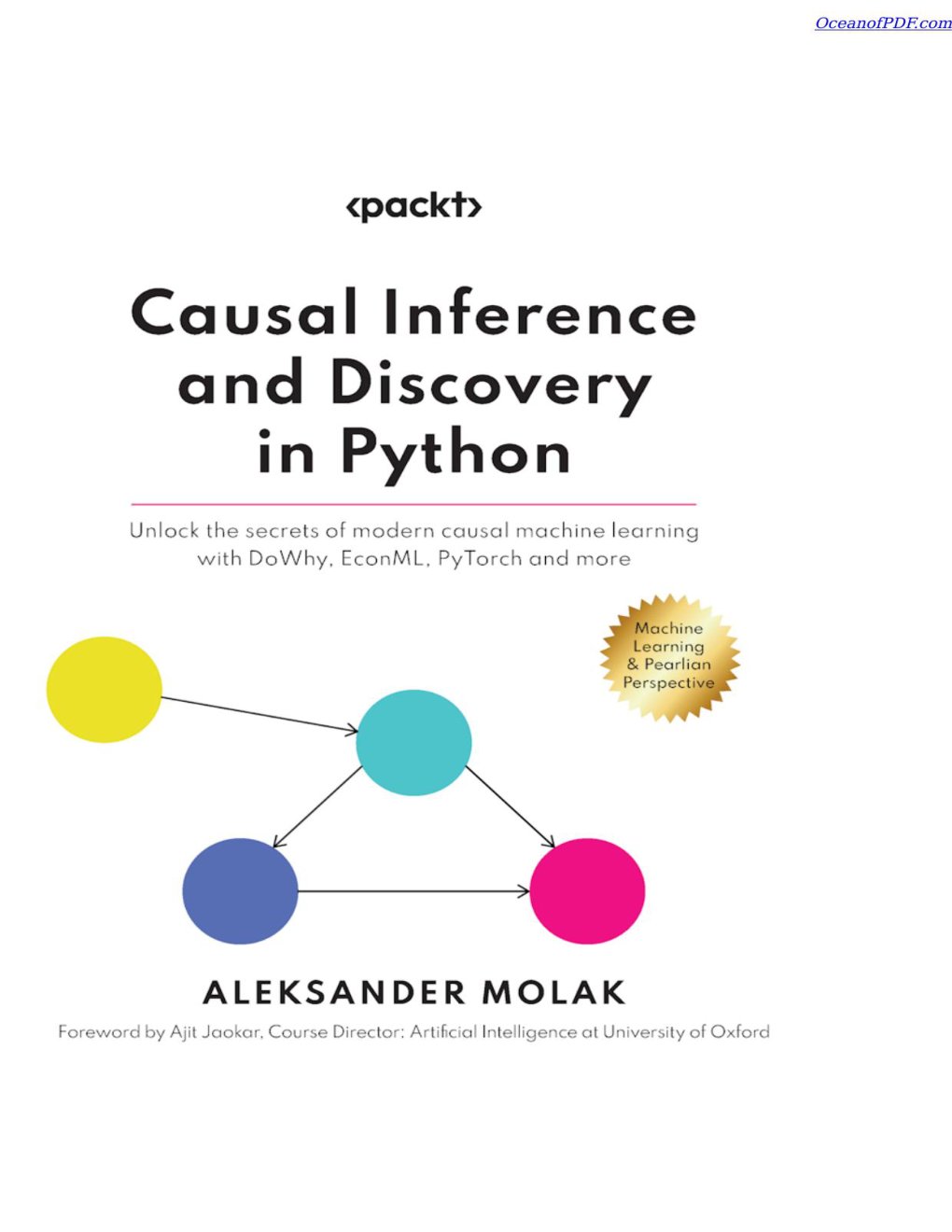 Cover of Causal Inference and Discovery in Python