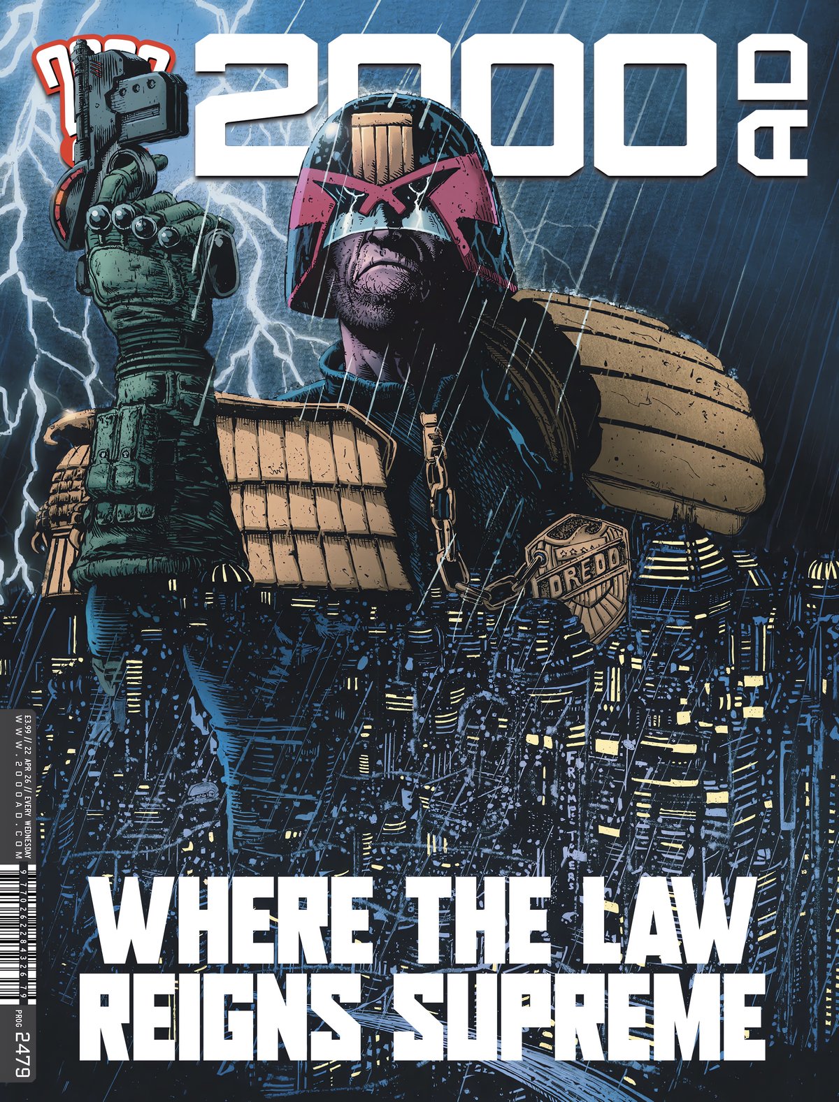 Cover of 2000AD prog 2479 (2026)