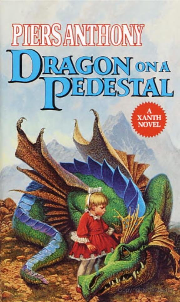 Cover of Xanth 07 - Dragon on a Pedestal
