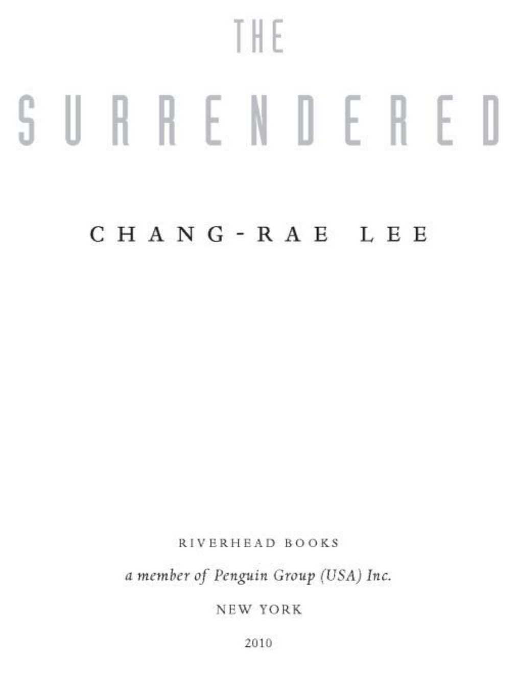 Cover of The Surrendered