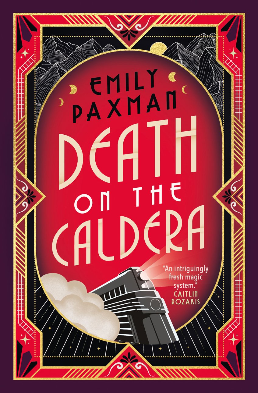 Cover of Death on the Caldera