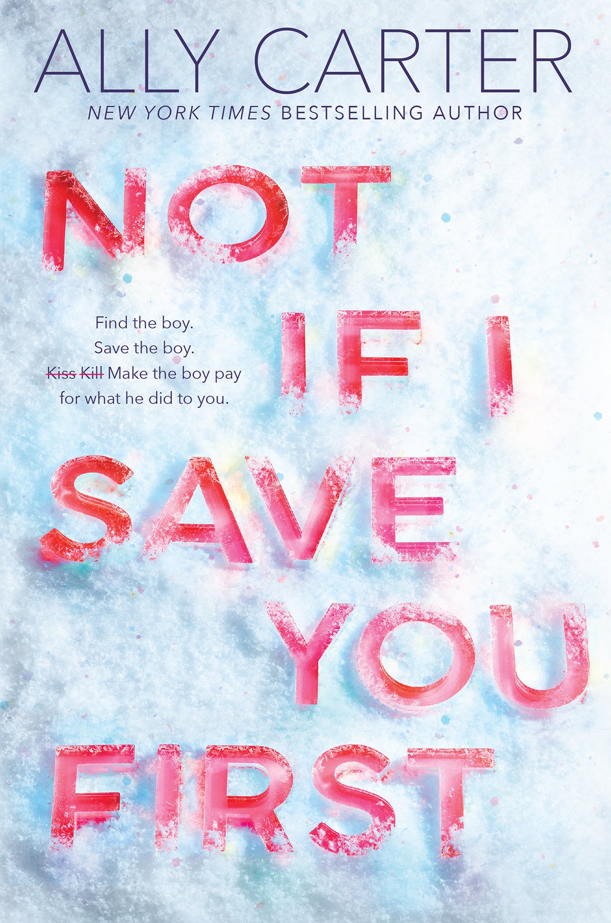 Cover of Not If I Save You First (2018)