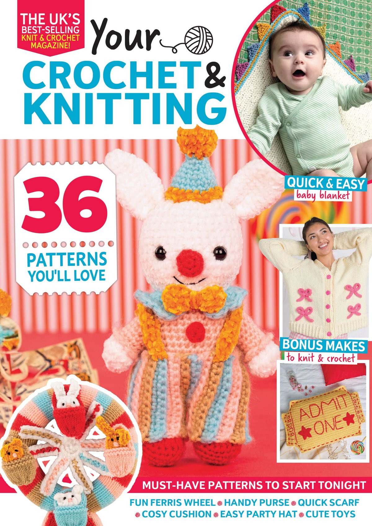 Cover of Your Crochet Knitting Issue 64 2026