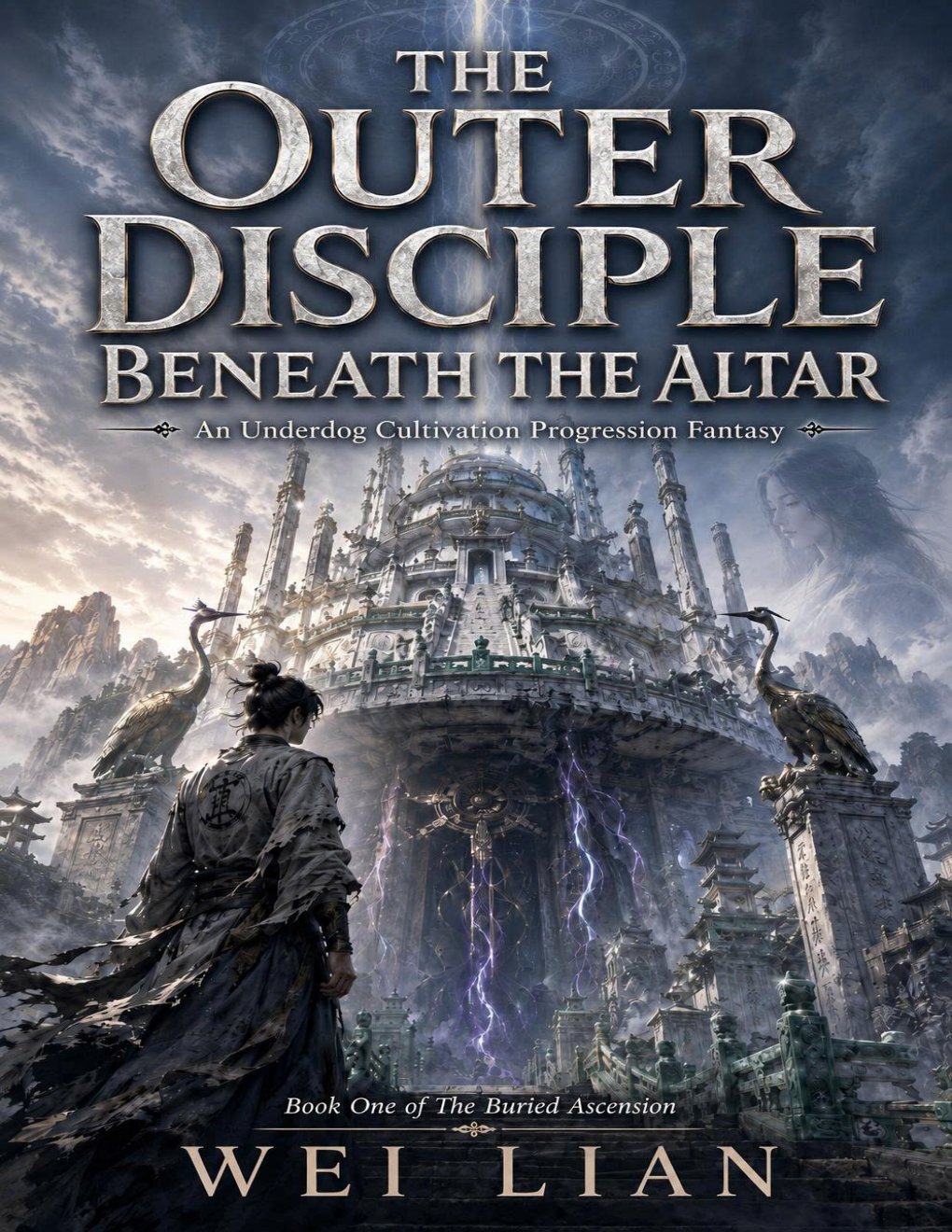 Cover of The Outer Disciple Beneath the Altar: An Underdog Cultivation Progression Fantasy, Book One of The Buried Ascension