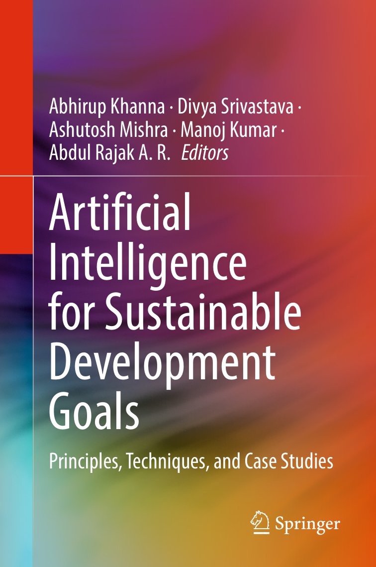 Cover of Artificial Intelligence for Sustainable Development Goals