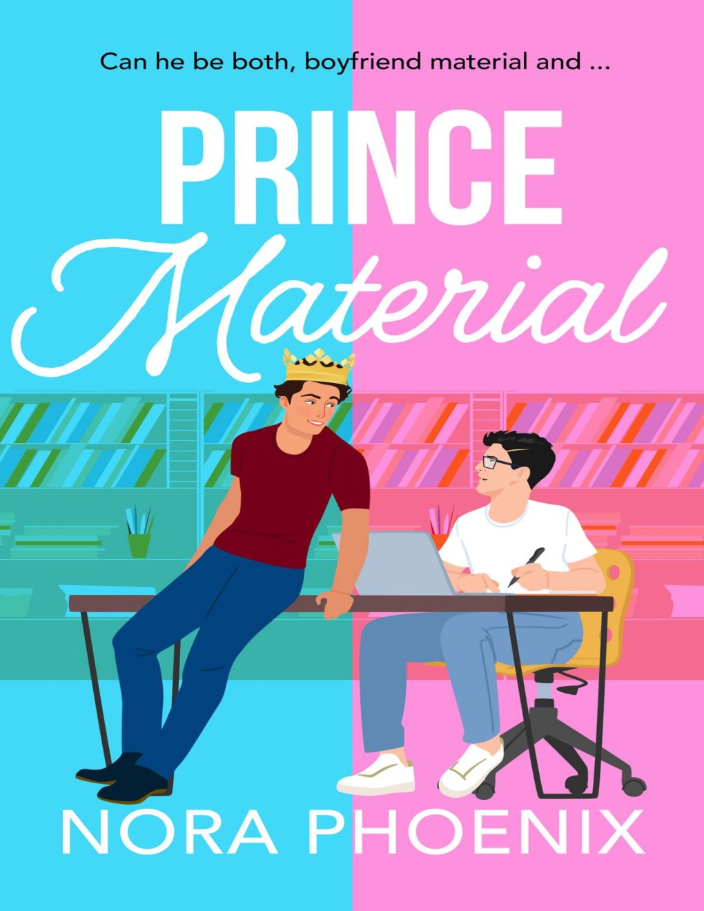 Cover of Prince Material (The Prince Pact)