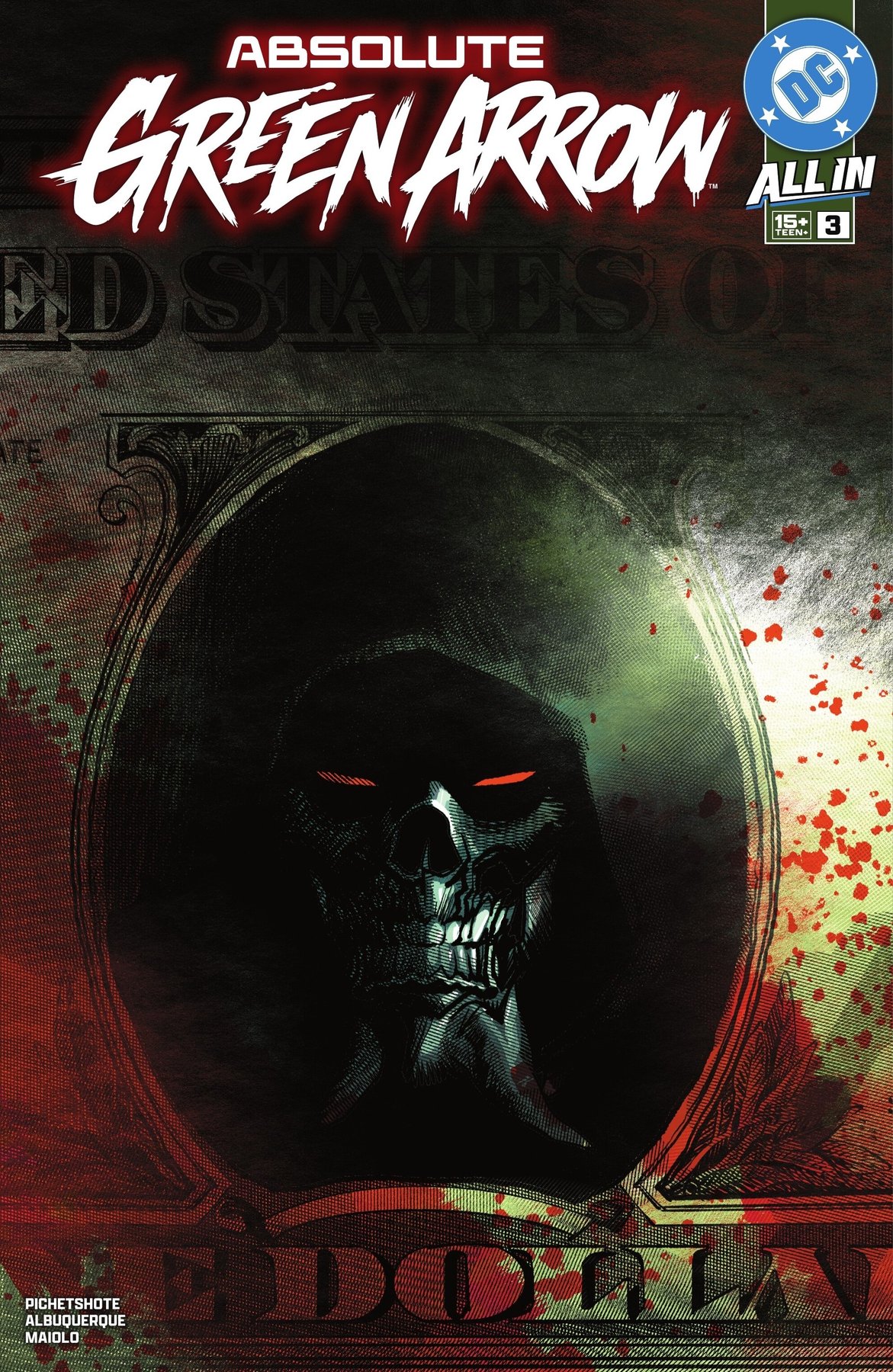 Cover of Absolute Green Arrow 003 (2026)