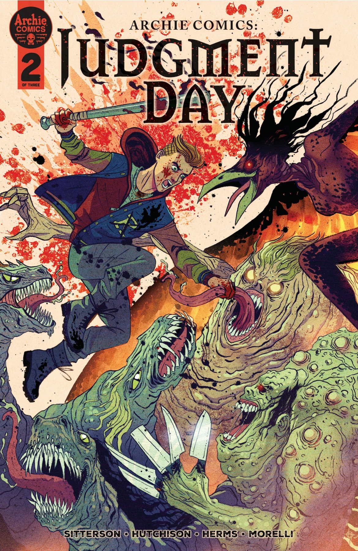 Cover of Archie Comics - Judgement Day #2 (of 3)