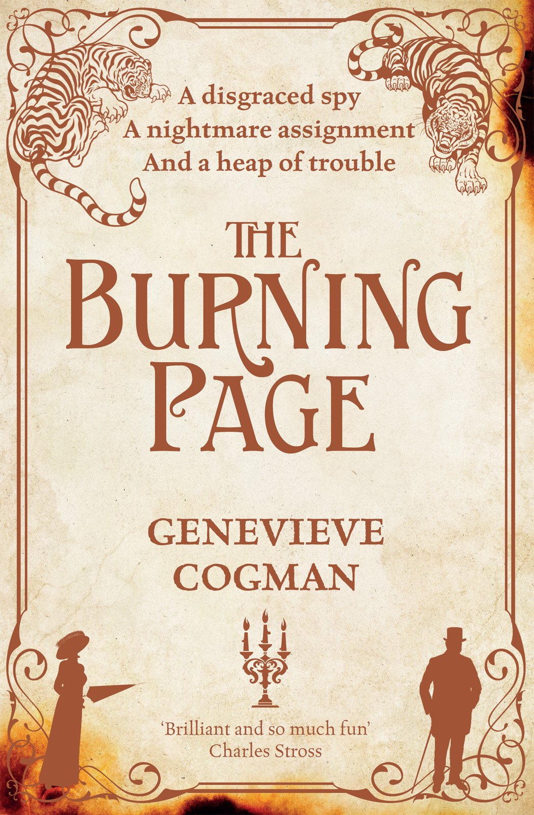 Cover of The Burning Page