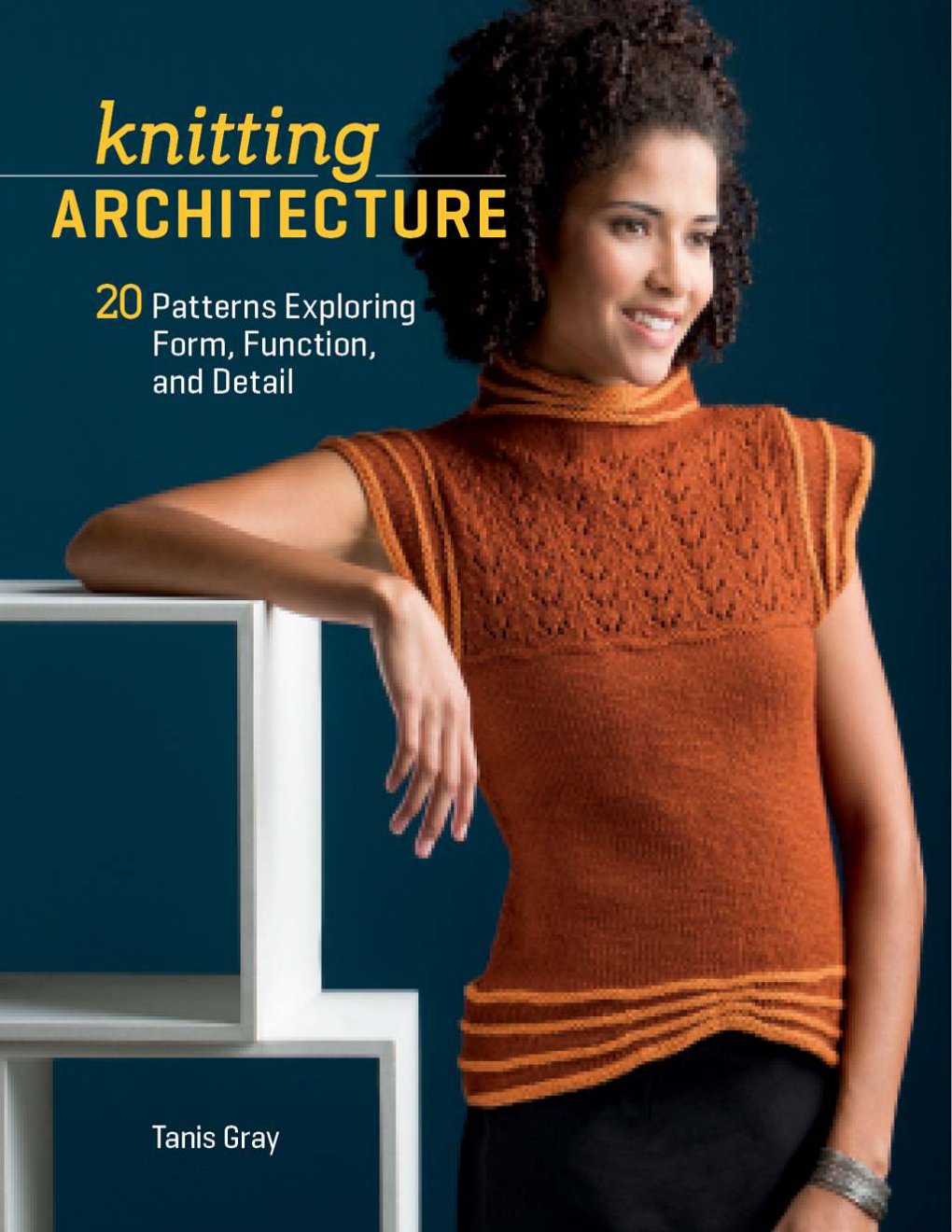 Cover of Knitting Architecture- 20 Patterns Exploring Form, Function, and Detail (1930)