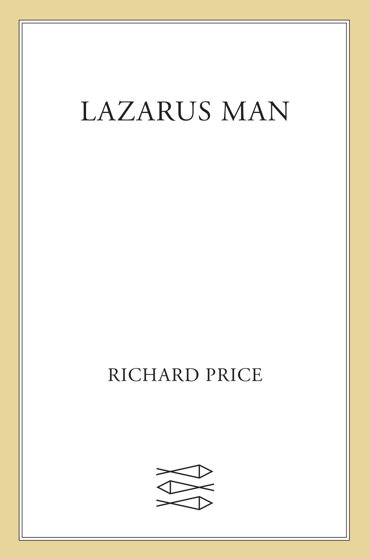 Cover of Lazarus Man