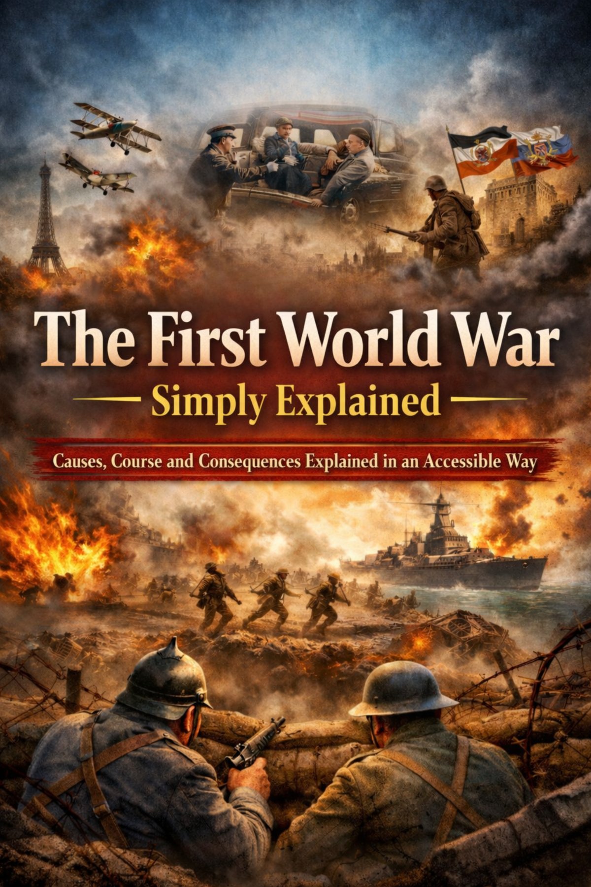 Cover of The First World War Simply Explained
