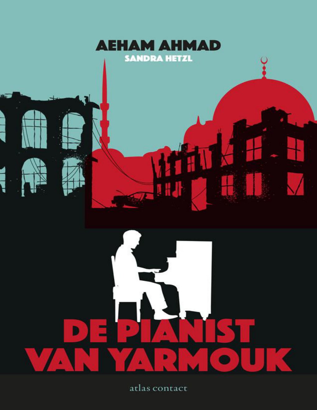 Cover of De pianist van Yarmouk