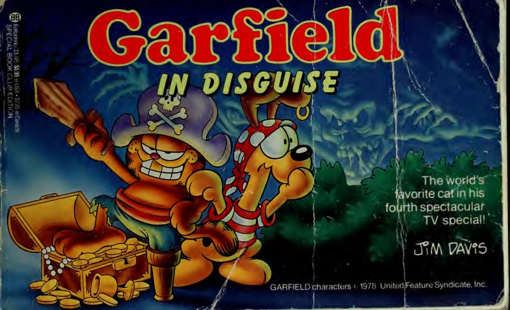 Cover of Garfield in disguise