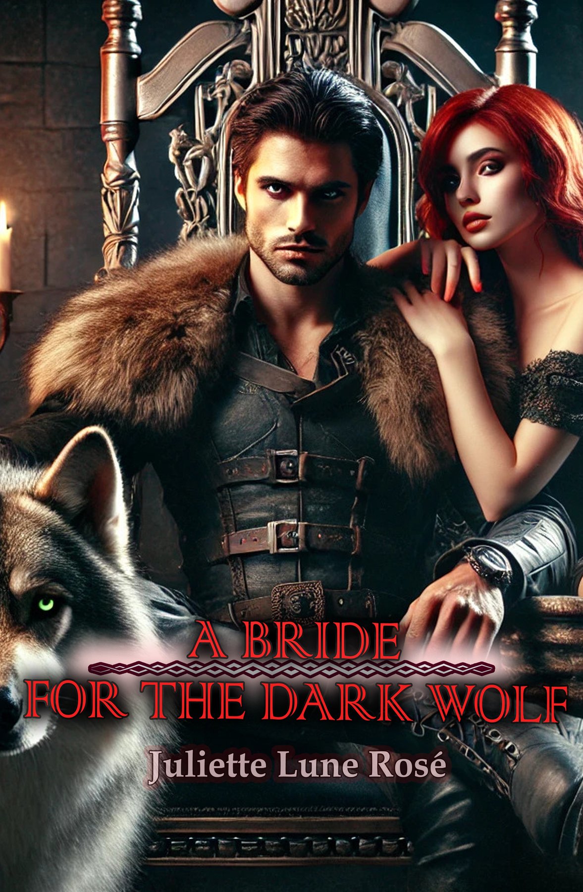 Cover of A Bride for the Dark Wolf (Magicbound Brides)
