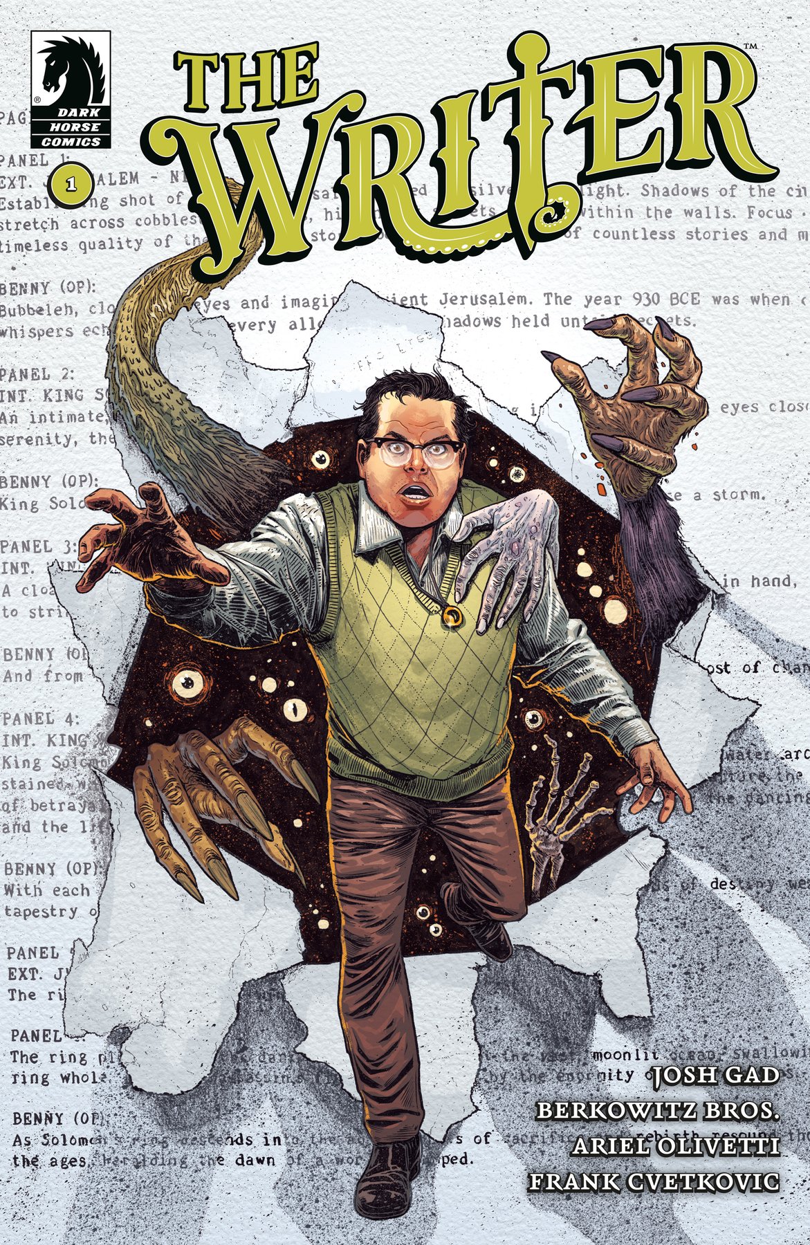 Cover of The Writer 001 (2024)