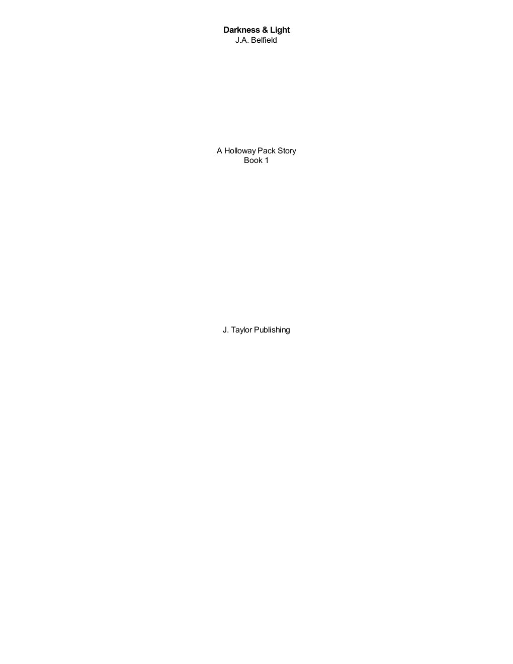 Cover of Darkness & Light (2011)