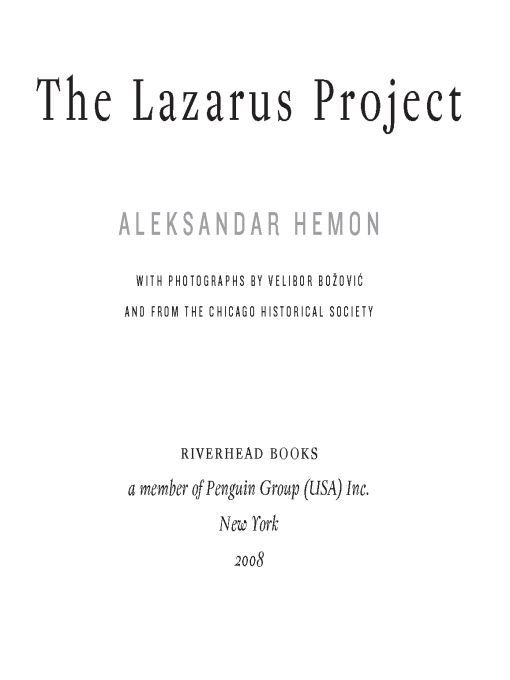 Cover of The Lazarus Project (1914)