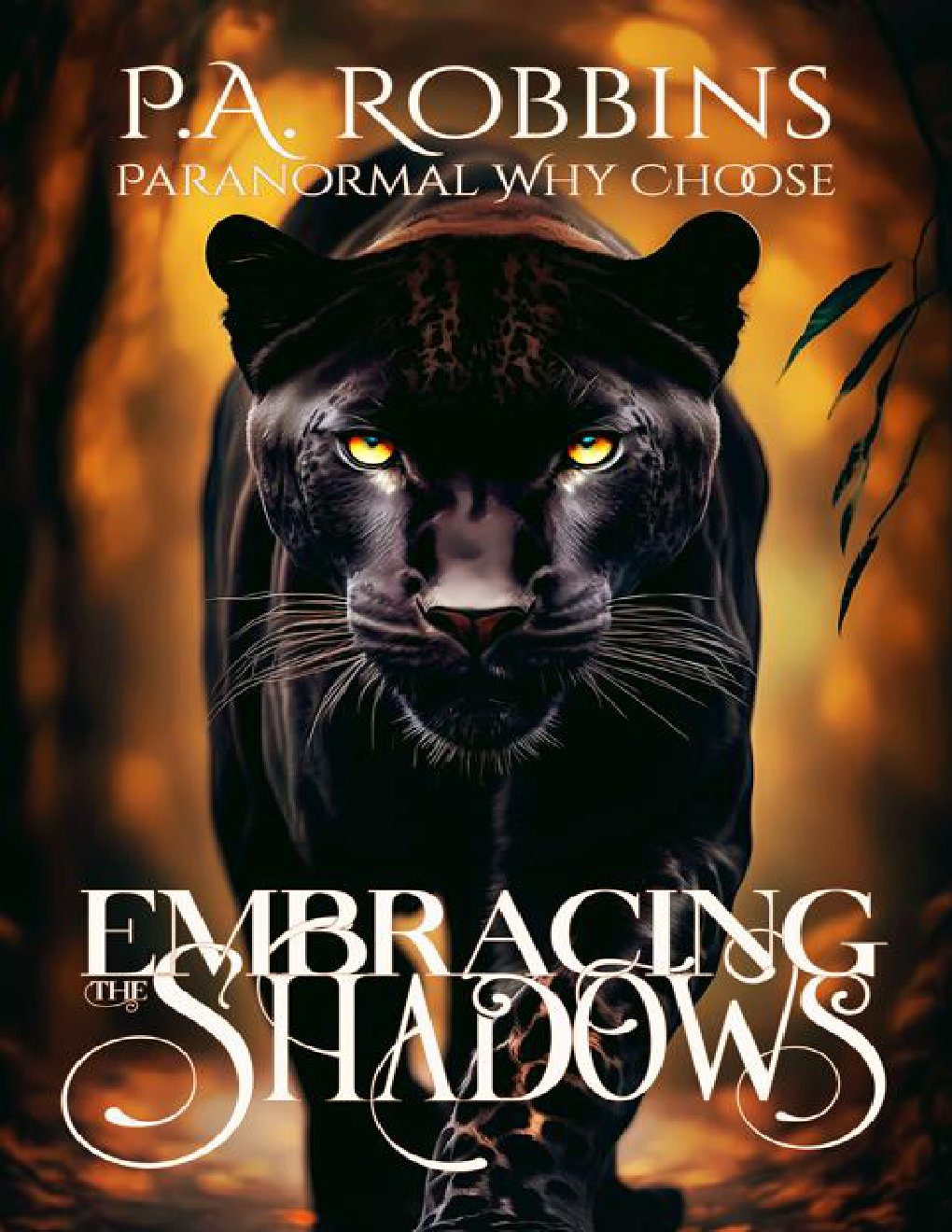 Cover of Embracing the Shadows: Paranormal Why Choose Romance