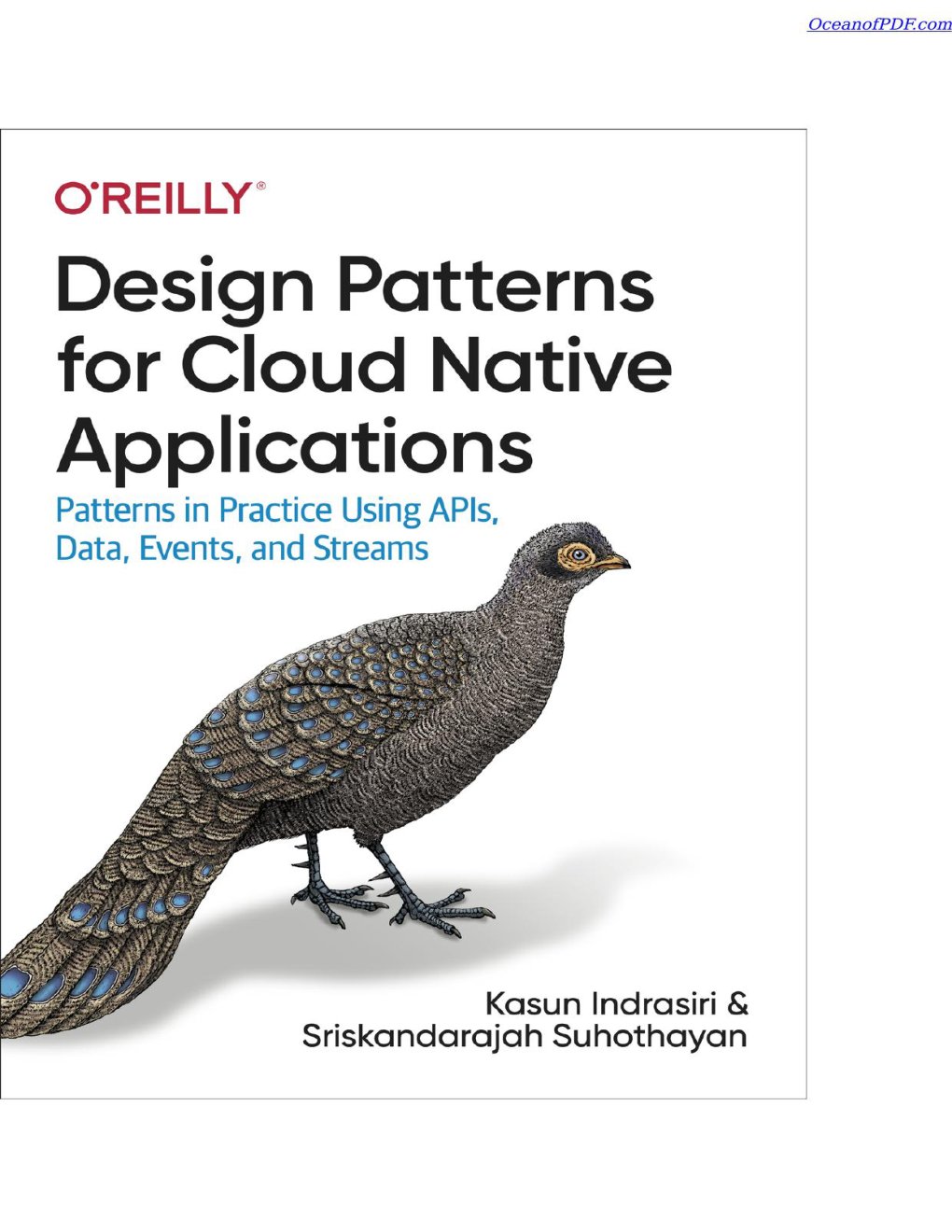 Cover of Design Patterns for Cloud Native Applications