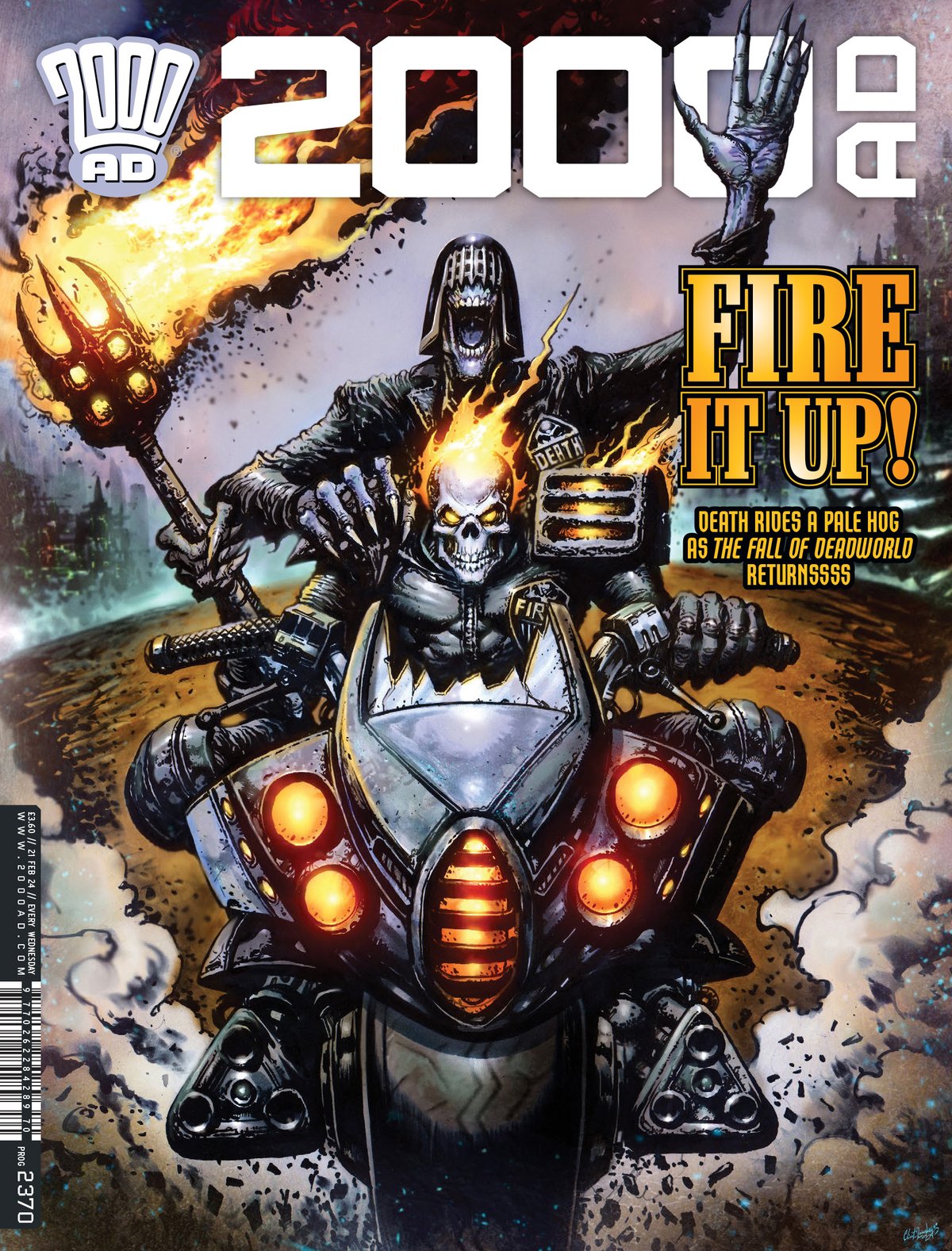 Cover of 2000AD prog 2370 (2024)