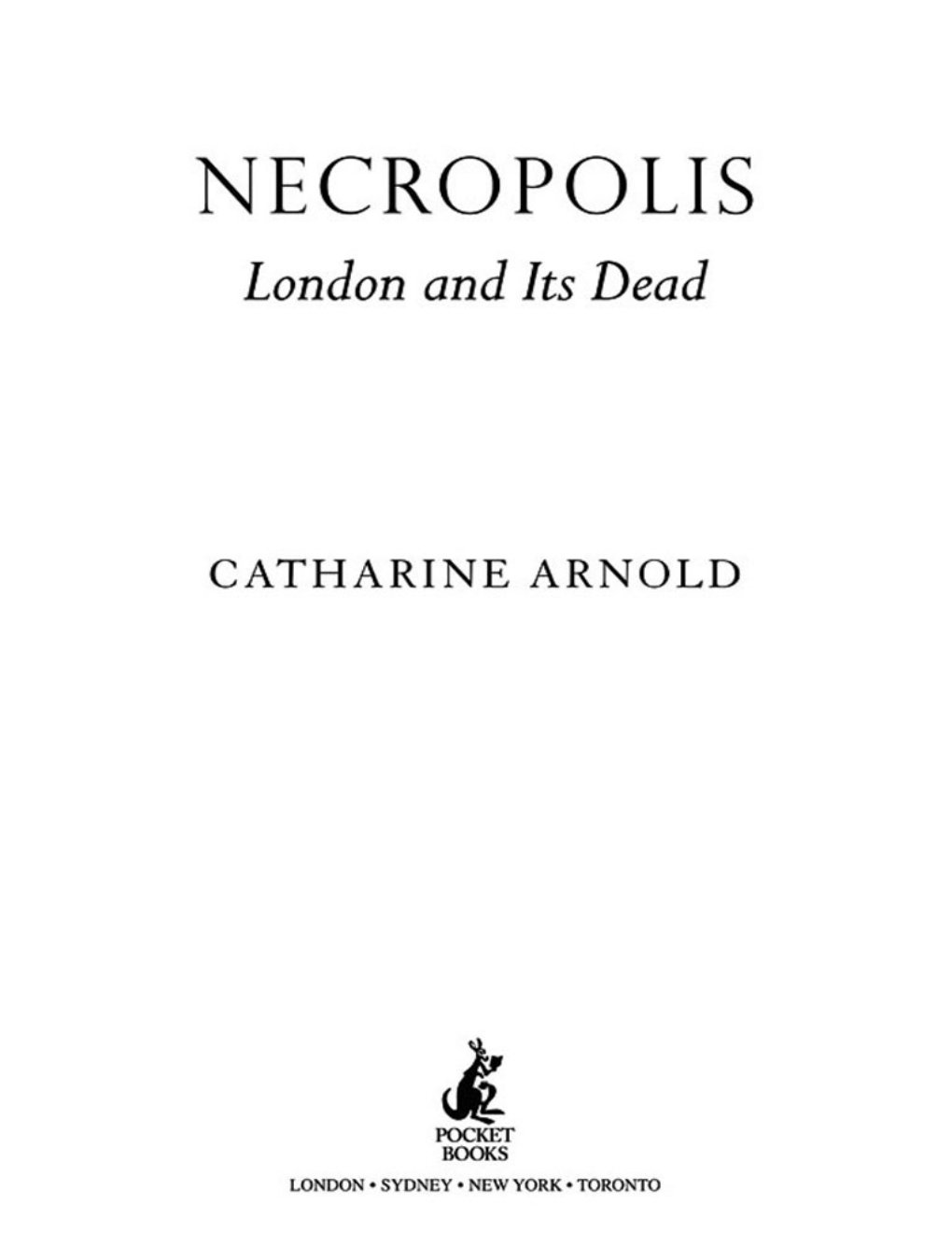 Cover of Necropolis