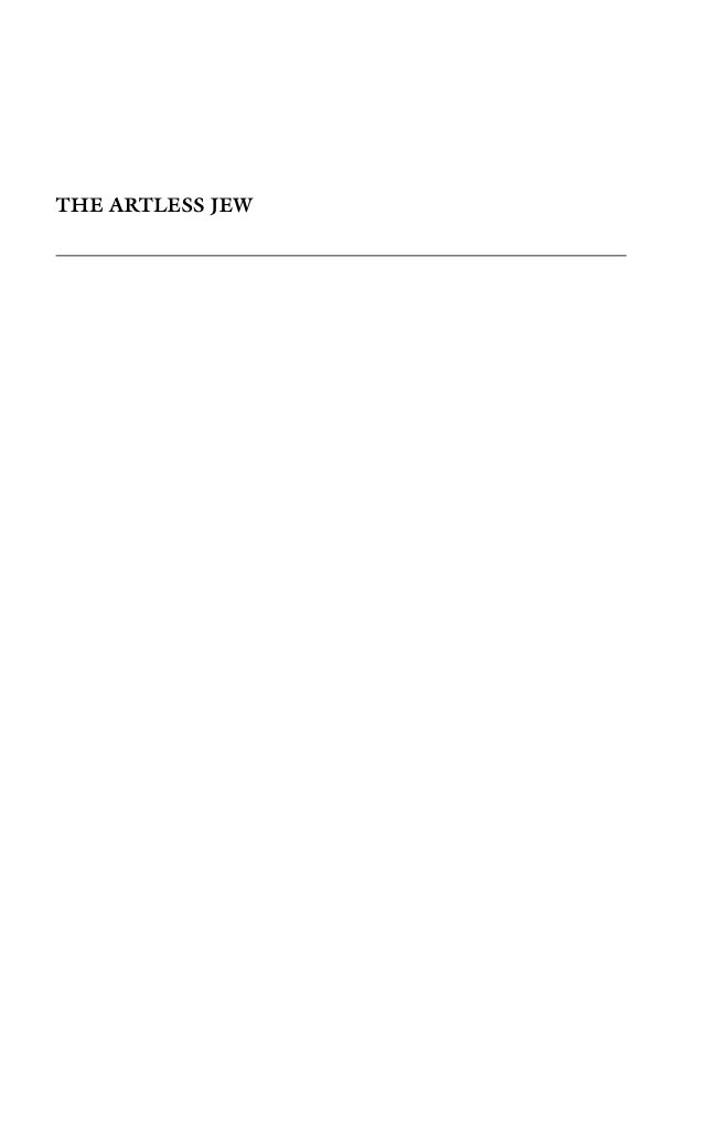 Cover of THE ARTLESS JEW