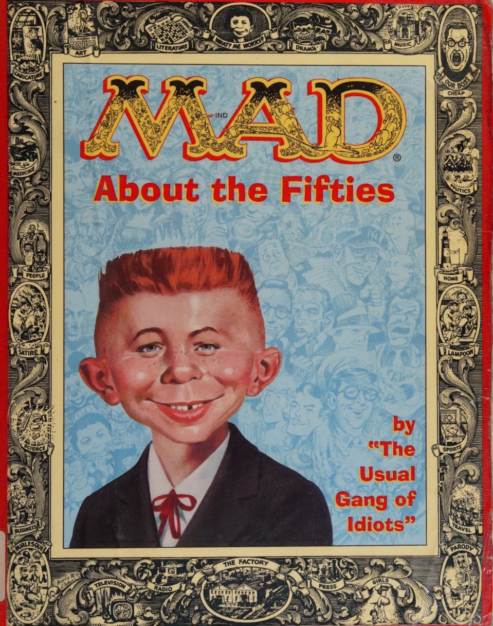 Cover of Mad about the fifties