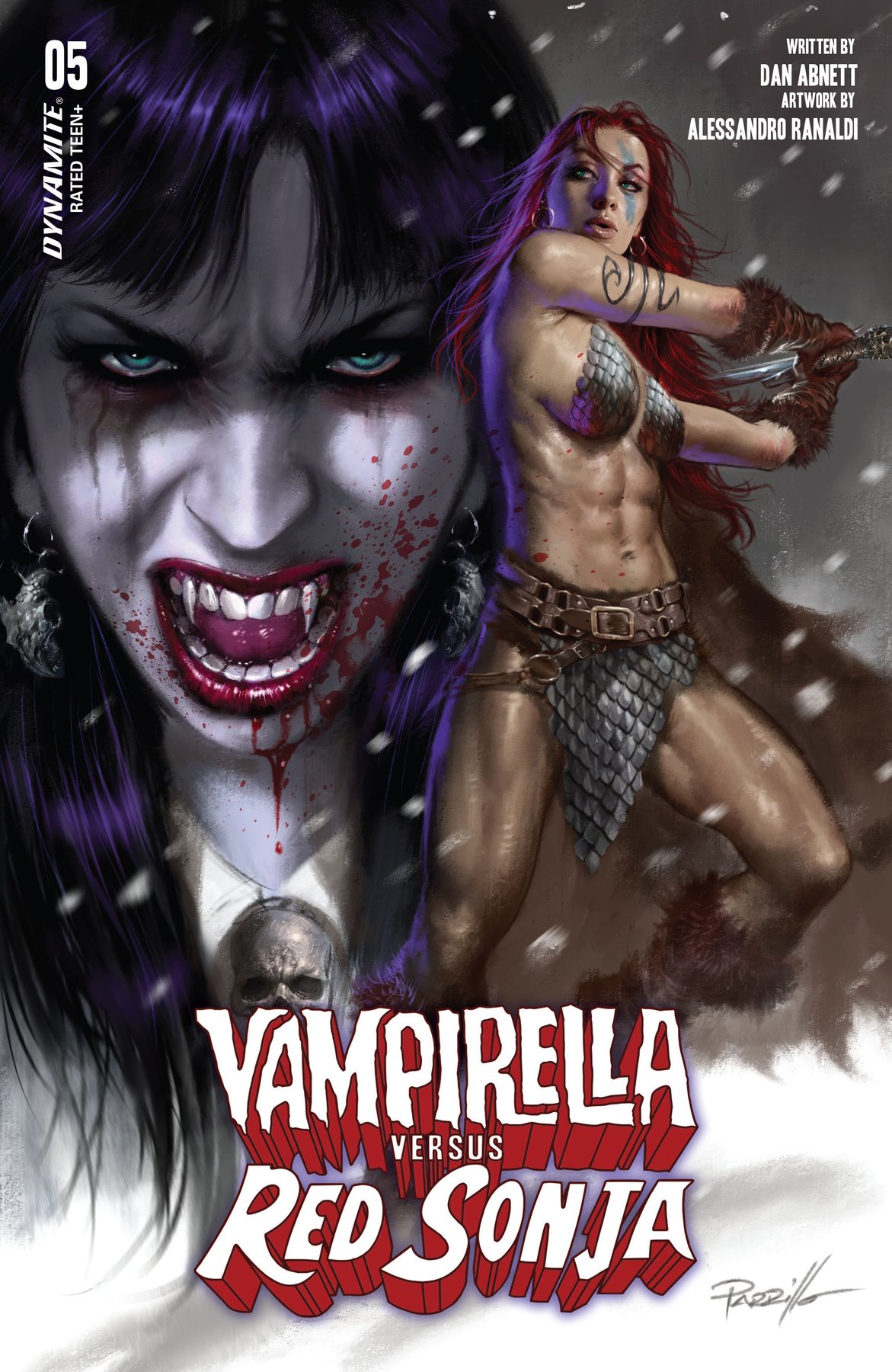 Cover of Vampirella vs. Red Sonja #5