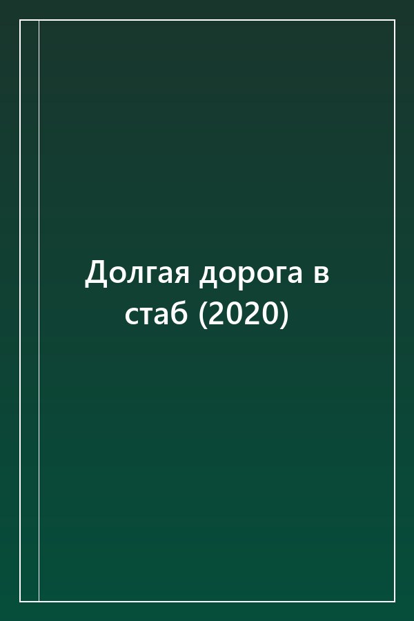 Cover of Долгая дорога в стаб (2020)