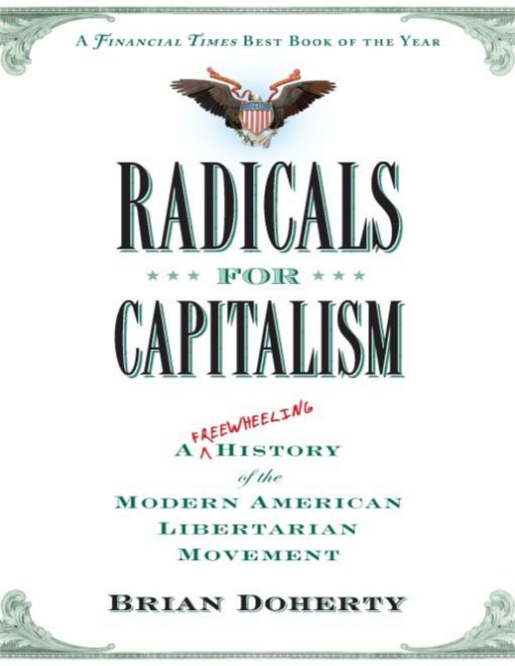 Cover of Radicals for Capitalism