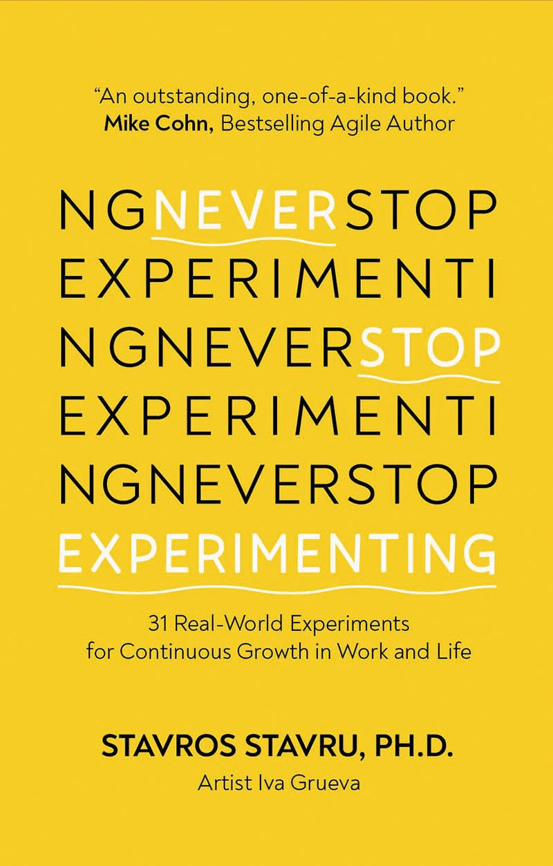 Cover of Never Stop Experimenting