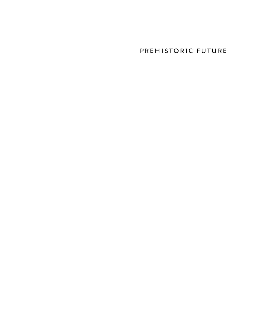 Cover of prehistoric future