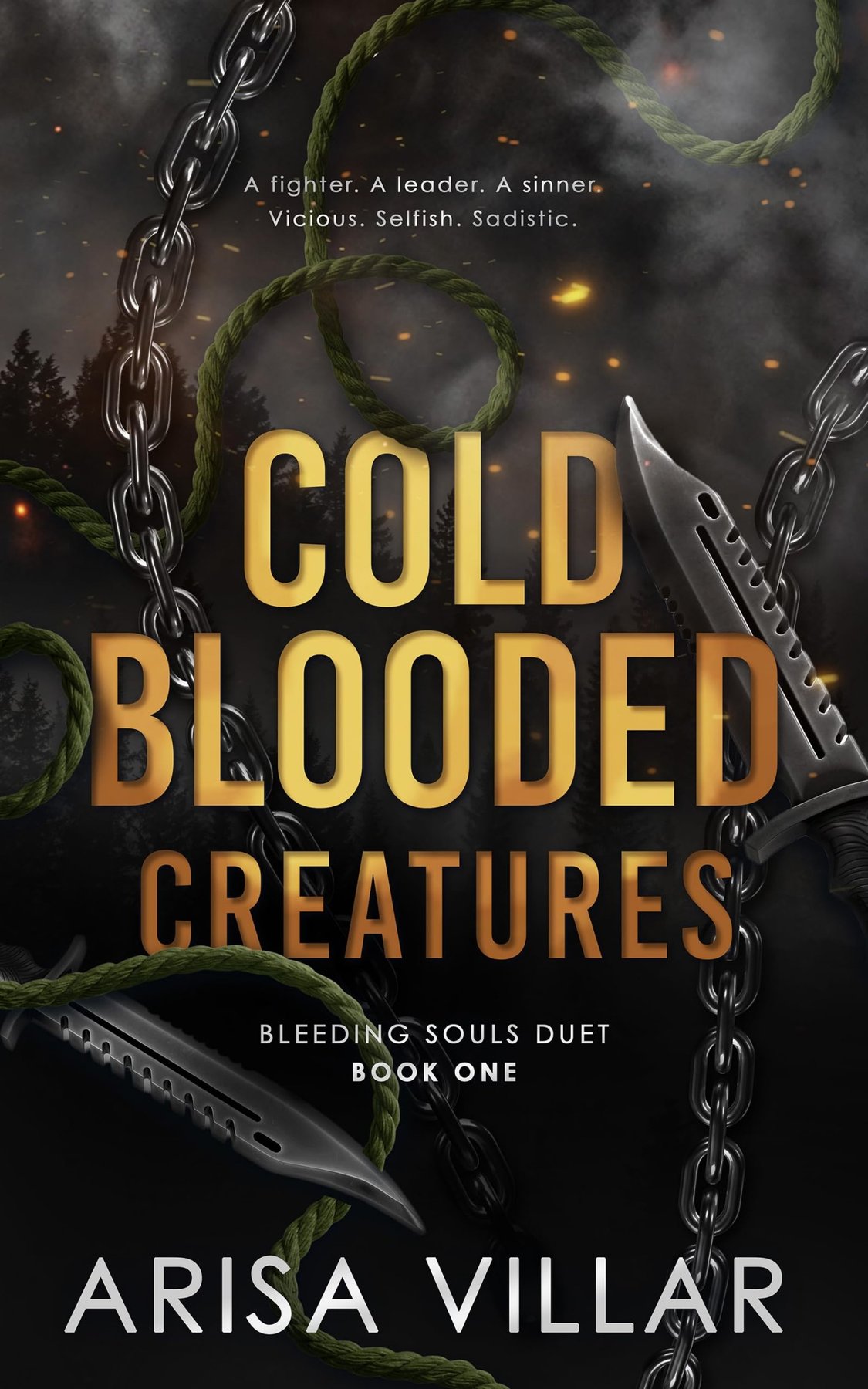 Cover of Cold-Blooded Creatures: A Dark Dystopian Romance