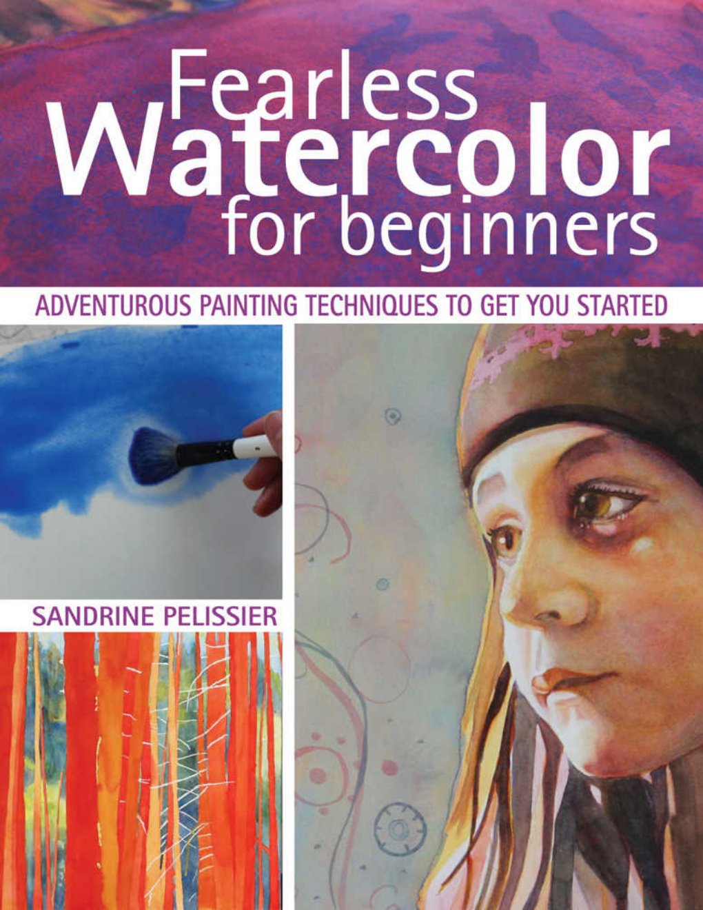 Cover of Fearless Watercolor for Beginners