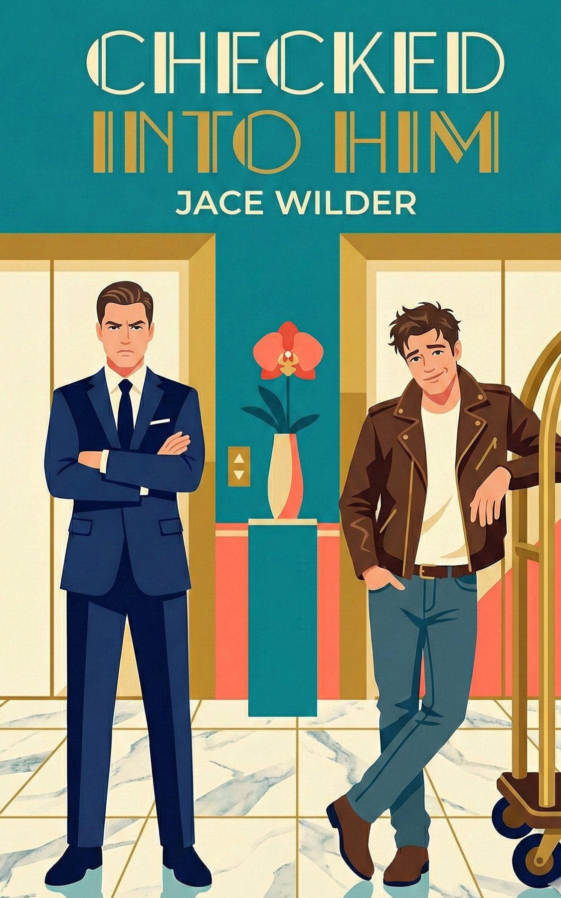 Cover of Checked Into Him
