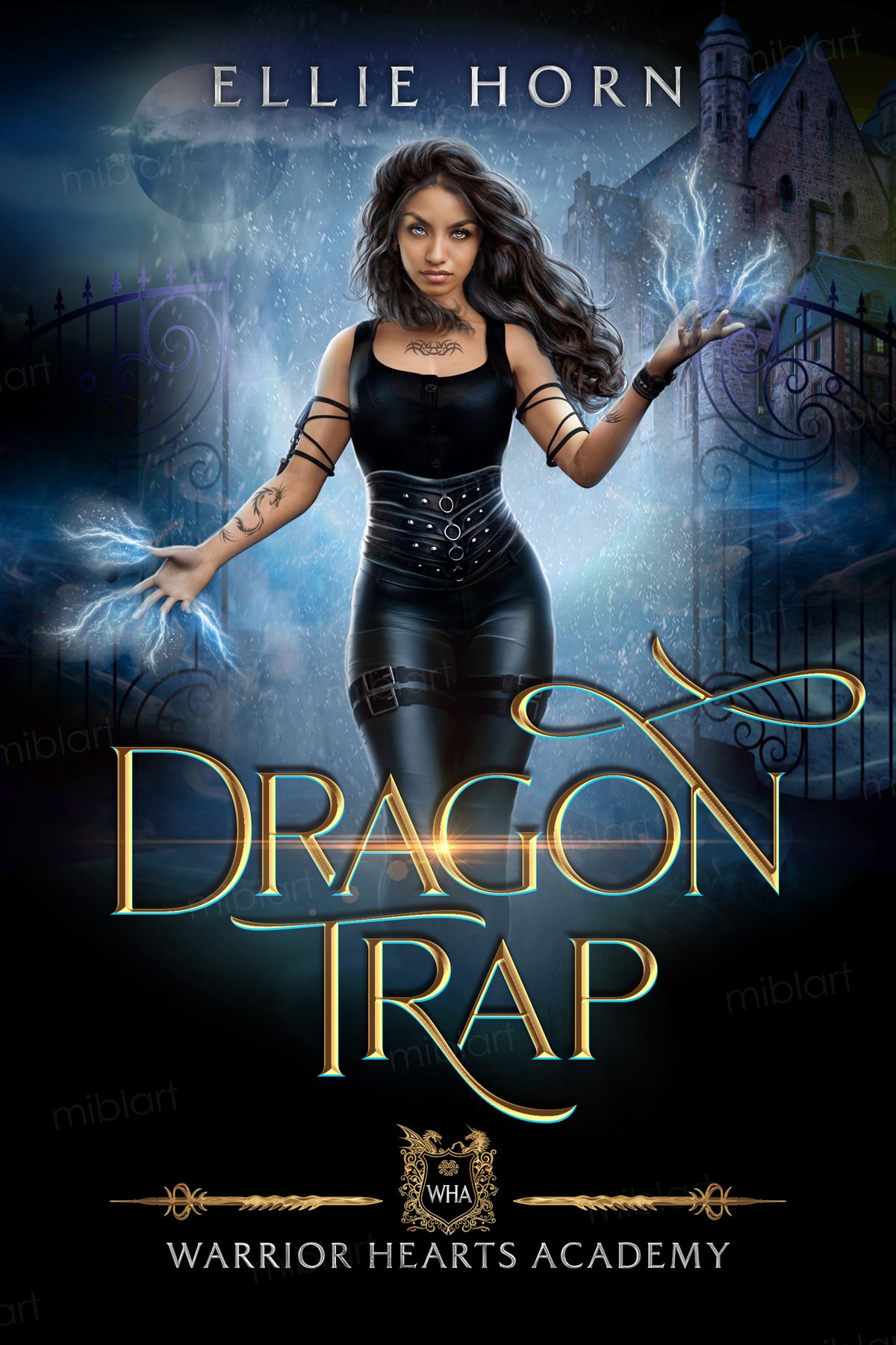 Cover of Warrior Hearts Academy: Dragon Trap