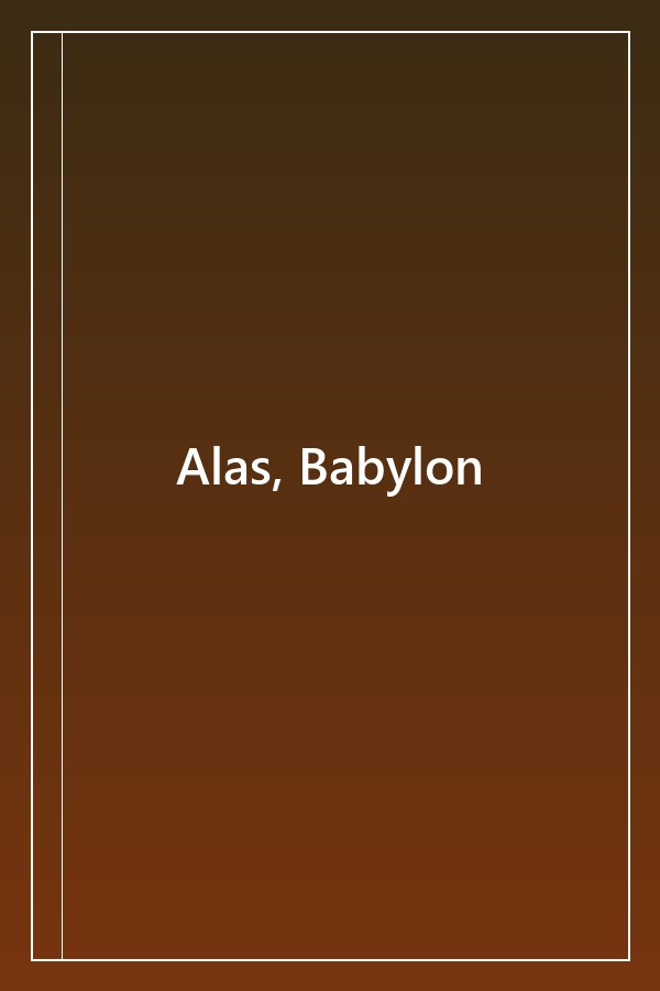 Cover of Alas, Babylon (1940)