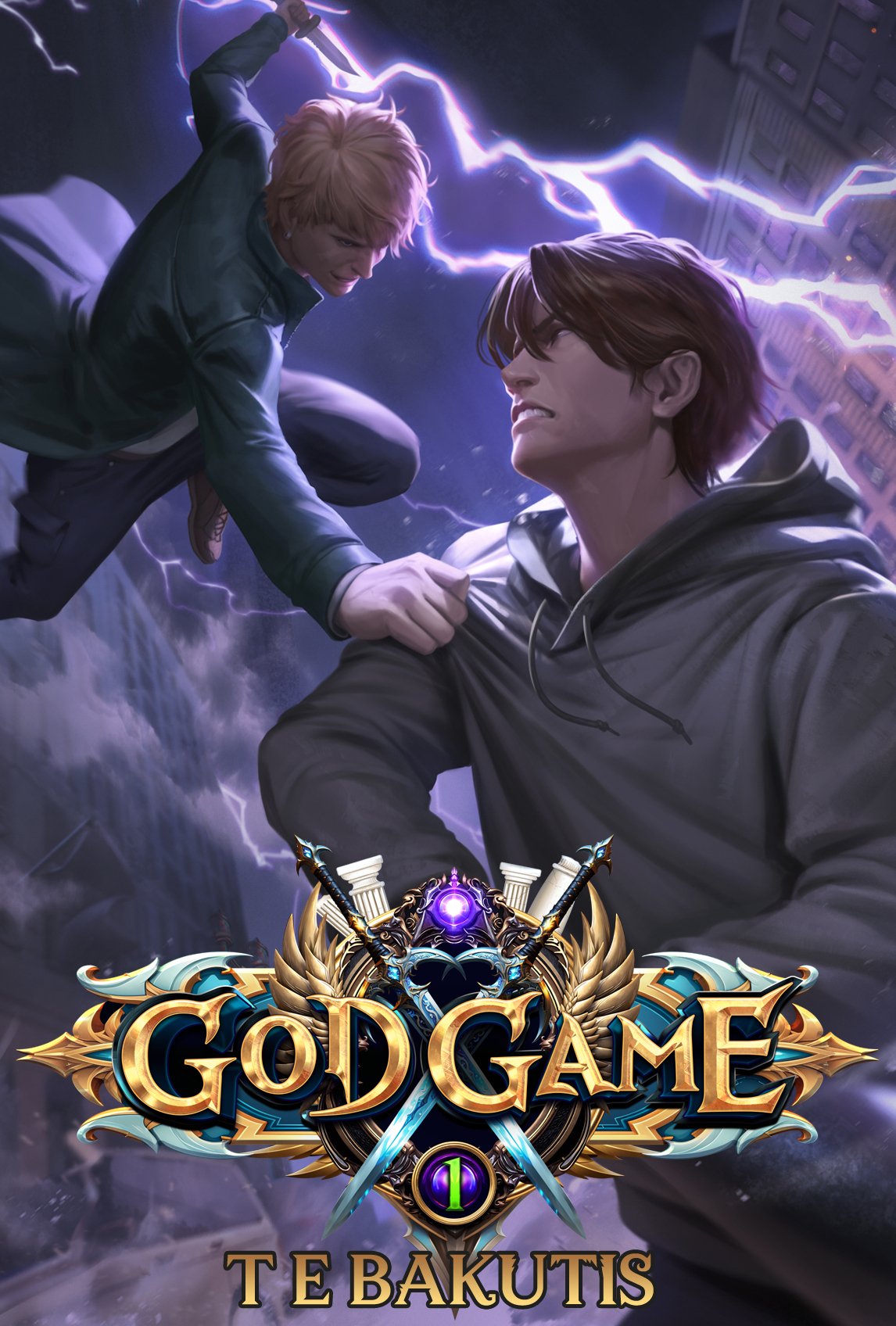 Cover of God Game 1: A Gamelit Thriller
