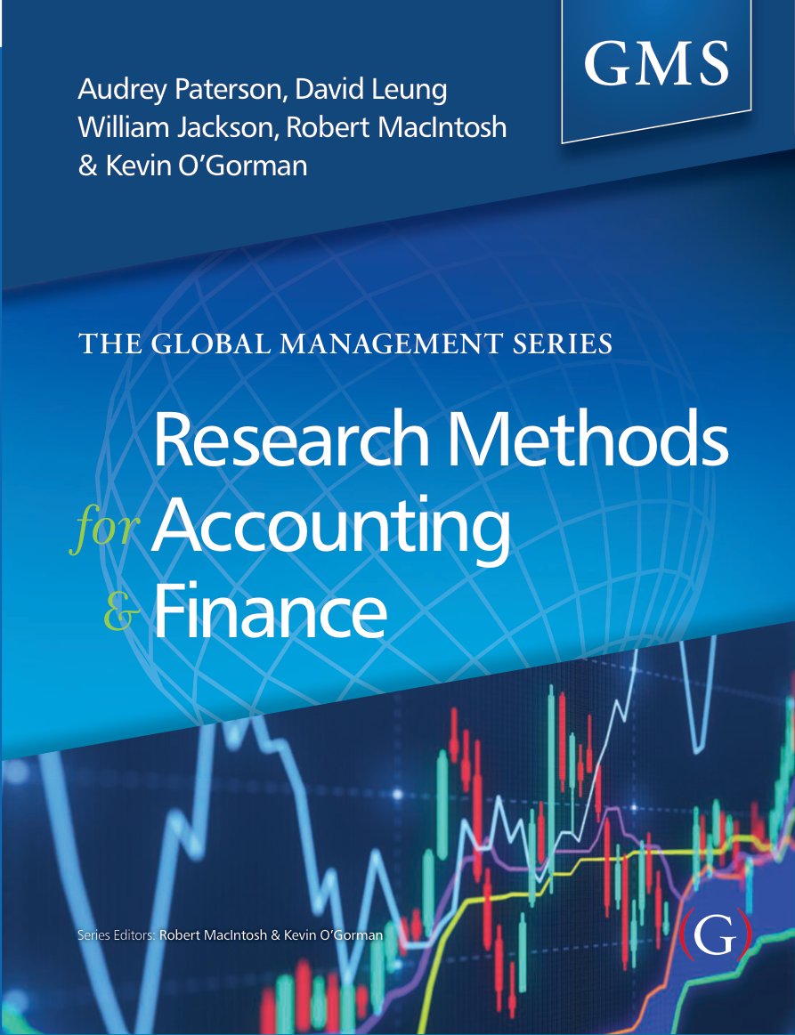 Cover of Research Methods for Accounting and Finance