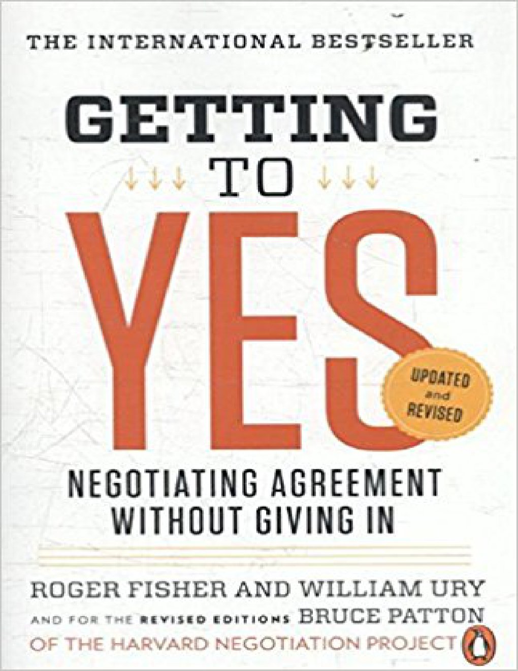 Cover of Getting to Yes: Negotiating Agreement Without Giving In