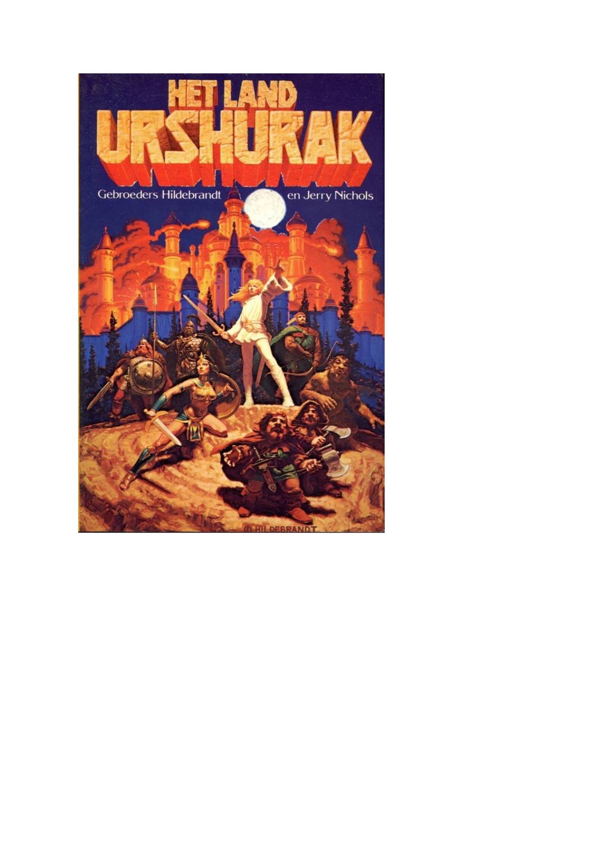 Cover of Het Land Urshurak (1979)