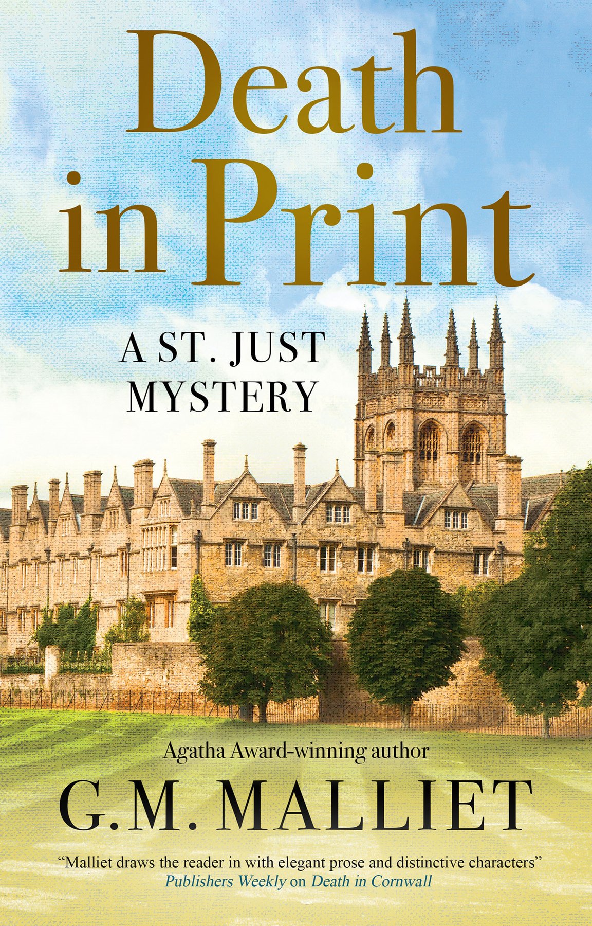 Cover of Death in Print (2023)